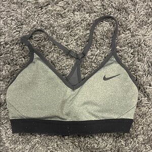Nike Women's Grey Sports Bra